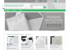 Tablet Screenshot of mediaplus.yourinvitationplace.com